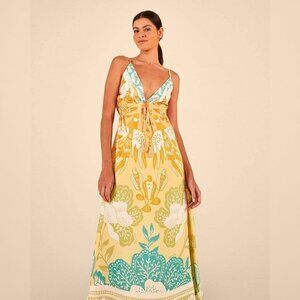 FARM Rio Floral Chintz Dress sz Small New with Tags BEAUTIFUL!!!